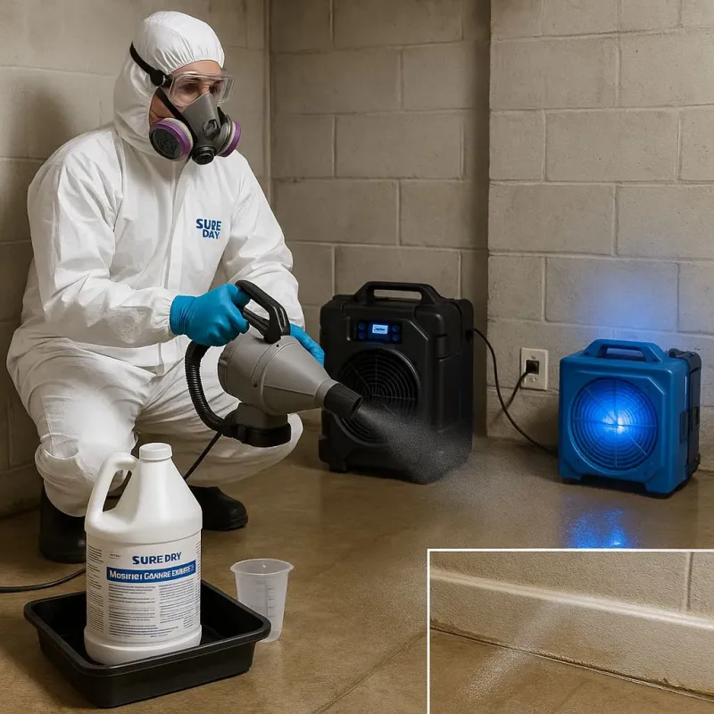 Sanitization and Odor Removal process in West Carson, CA