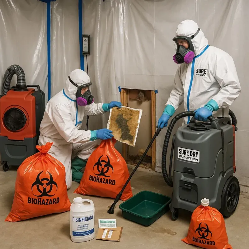 Contaminated Water Handling Protocols process in West Carson, CA