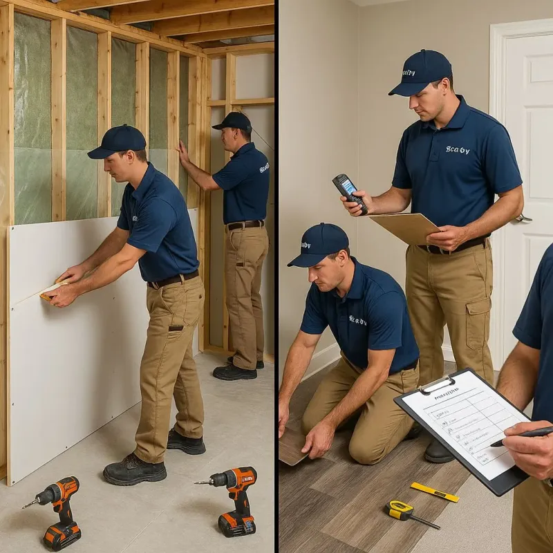 Repairs and Reconstruction process in West Carson, CA